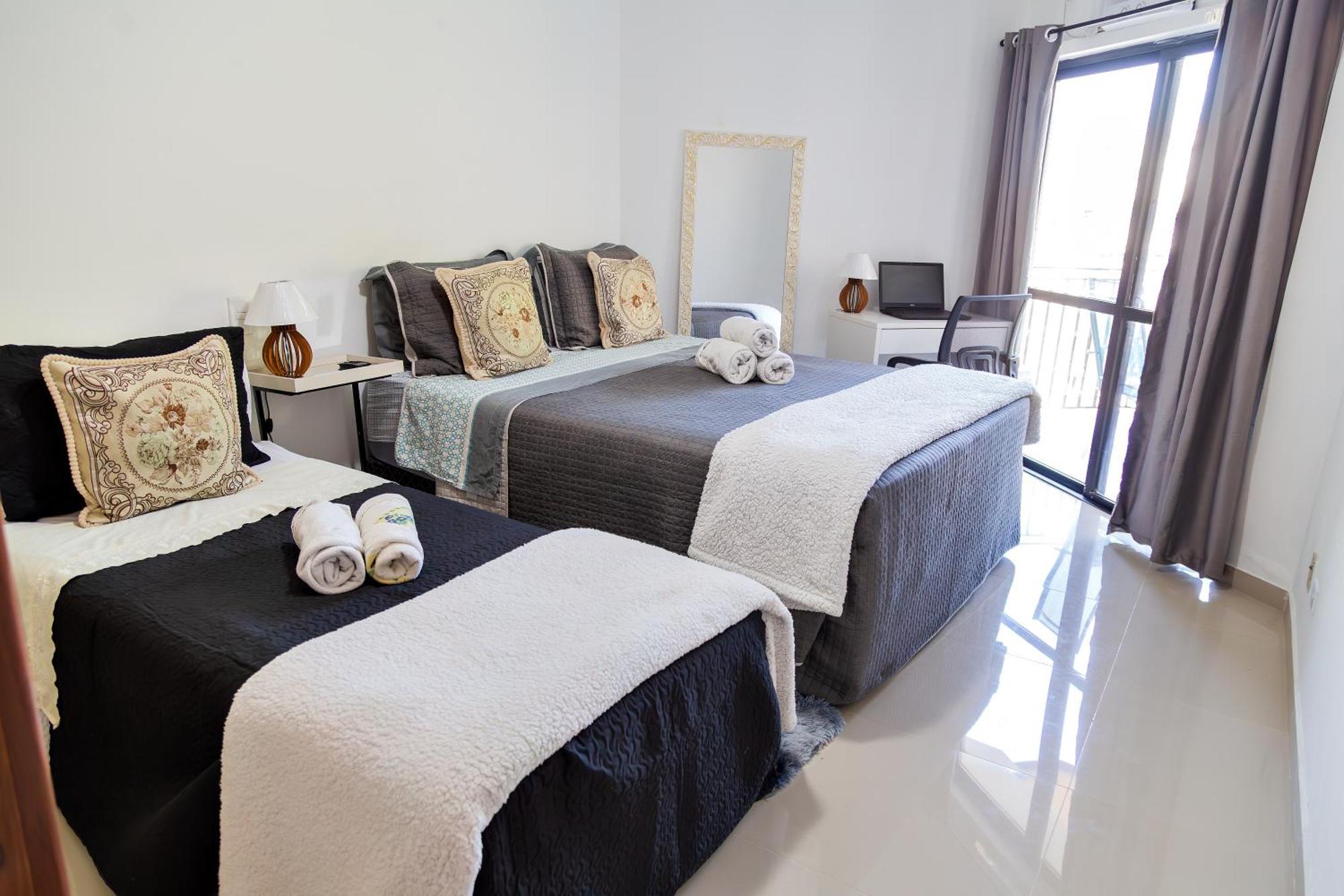 Praia Ha 5Min A Pe! Varanda Alta Com Vista! Piscina, Academia, Portaria 24Hrs, Shopping Ao Lado! Рио-де-Жанейро Экстерьер фото